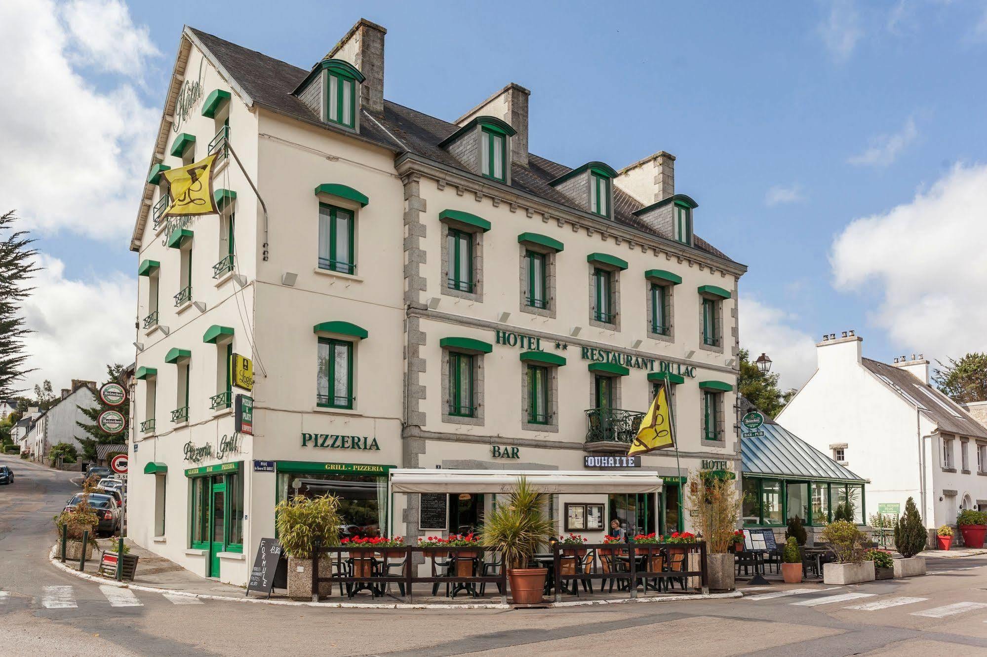 Hotel Du Lac Huelgoat Exterior foto